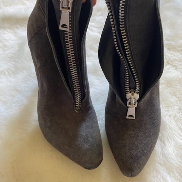 Grey Proenza Schouler Ankle Boots - Picture 6 of 7
